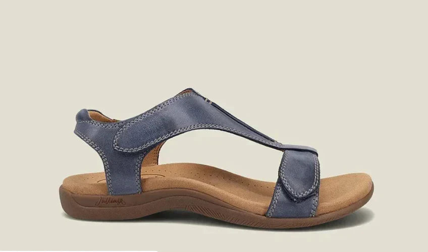 Orthopaedic Comfort Sandals | Adjustable Velcro Straps | Cushioned Arch Support