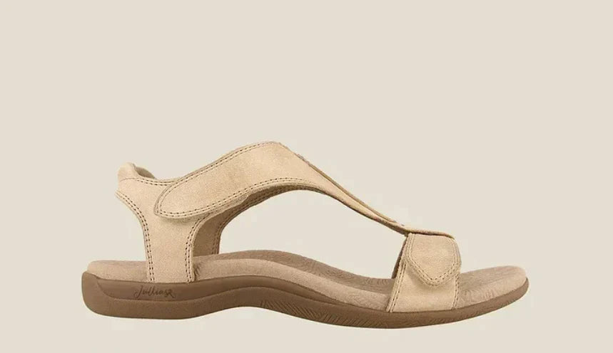 Orthopaedic Comfort Sandals | Adjustable Velcro Straps | Cushioned Arch Support