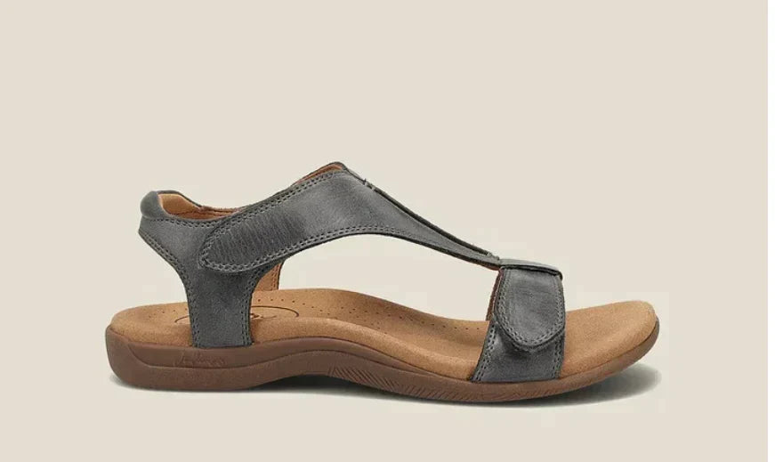 Orthopaedic Comfort Sandals | Adjustable Velcro Straps | Cushioned Arch Support