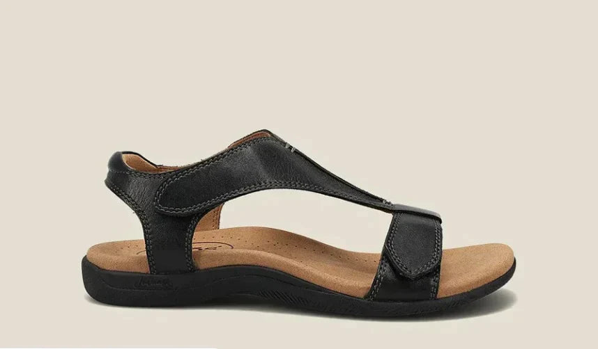 Orthopaedic Comfort Sandals | Adjustable Velcro Straps | Cushioned Arch Support