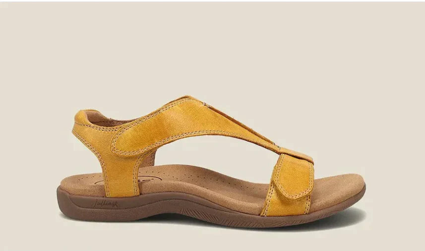 Orthopaedic Comfort Sandals | Adjustable Velcro Straps | Cushioned Arch Support