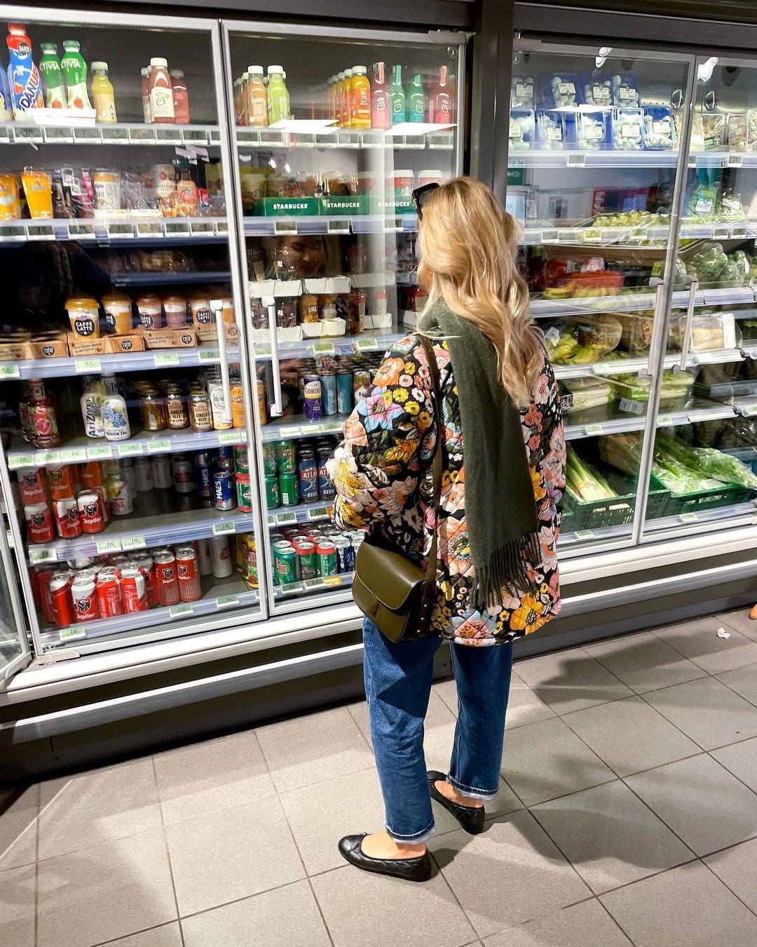 Women's Floral Embroidered Jacket | Colourful & Cozy | Oversized Fit | Boho-Chic Style