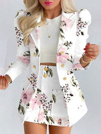 White floral