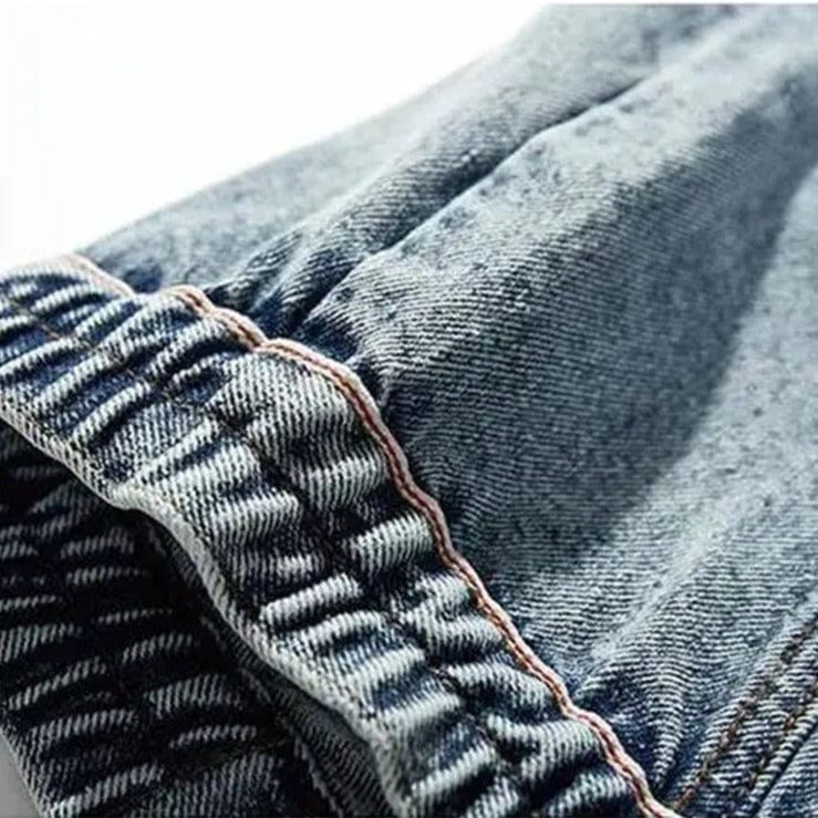Vintage Acid-Wash Denim Jacket | Oversized Fit | Retro Streetwear Style