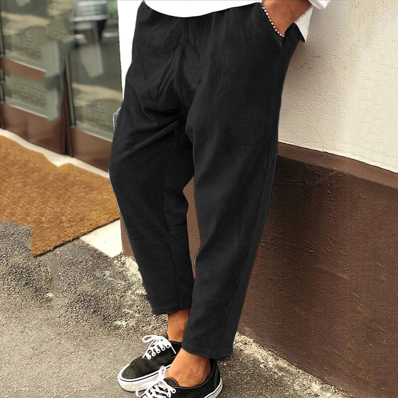 Men’s Corduroy Trousers | Relaxed Fit | Everyday Casual Pants