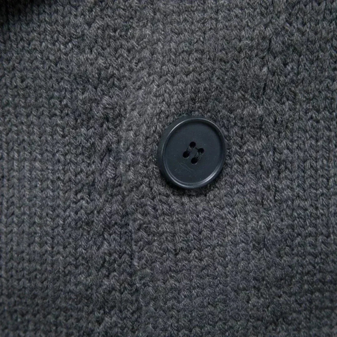 Knit Overshirt Jacket | Button-Front Cardigan Style | Warm Layer for Fall