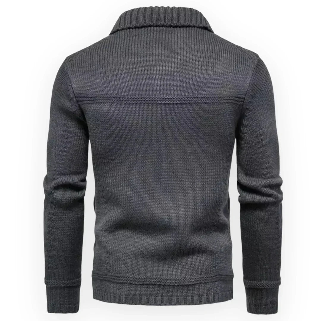 Knit Overshirt Jacket | Button-Front Cardigan Style | Warm Layer for Fall