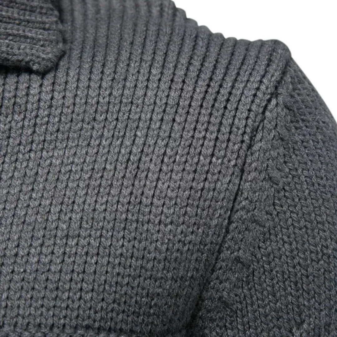 Knit Overshirt Jacket | Button-Front Cardigan Style | Warm Layer for Fall