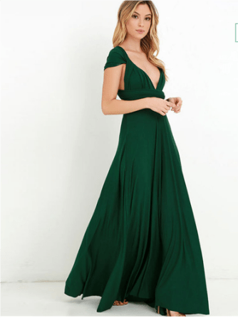 Backless Halter Maxi Dress | Wrap Tie Waist | Flowing Slit Skirt