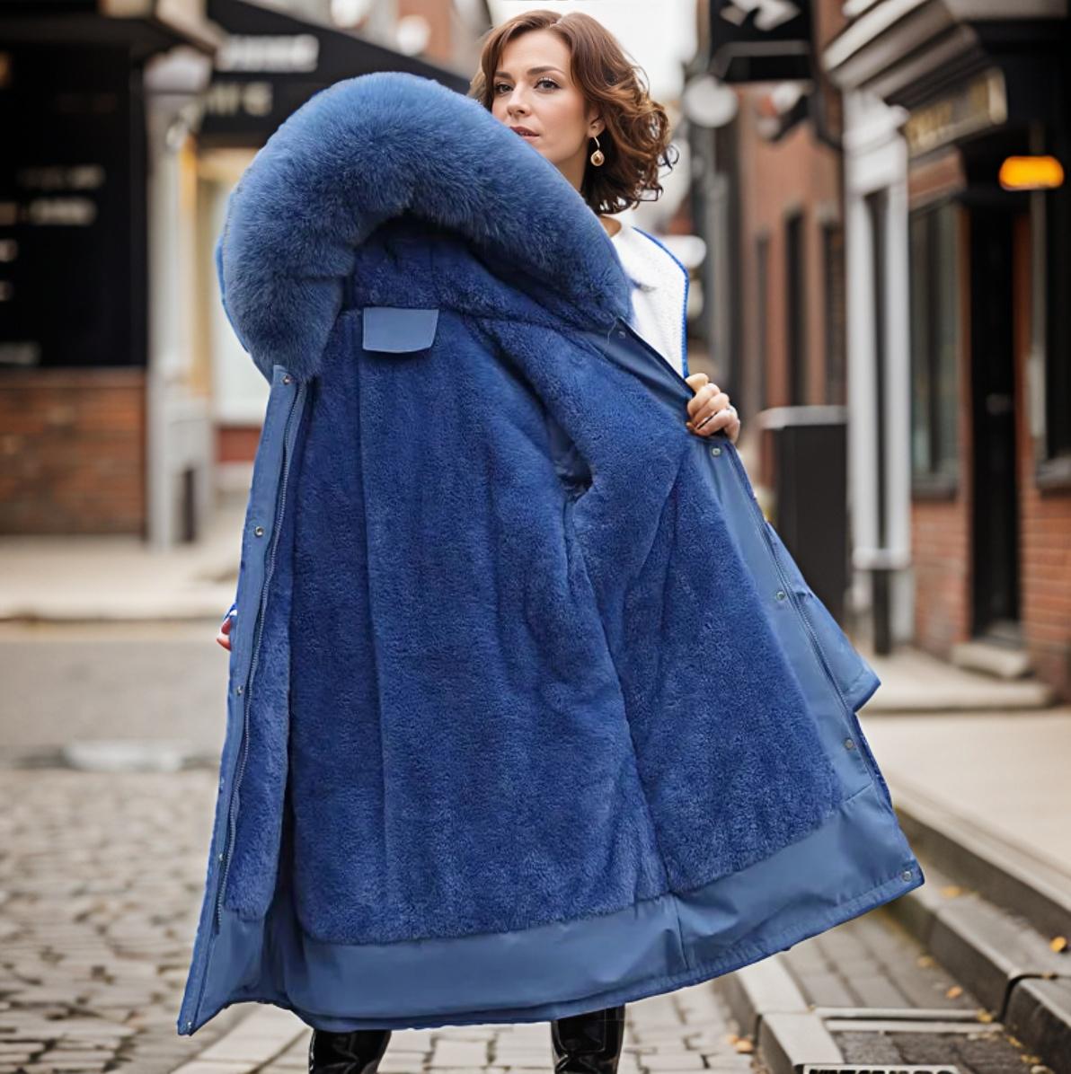 Luxury Faux Fur-Lined Parka | Oversized Hood | Ultra-Warm Winter Coat