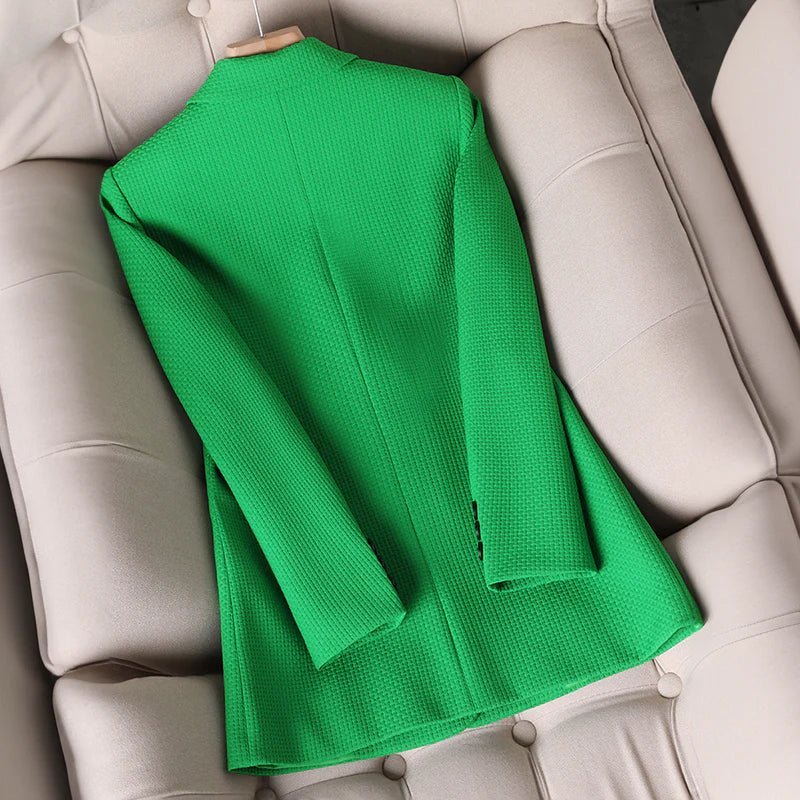 Double-Breasted Blazer | Tailored Fit | Bold Colour Options | Office to Evening