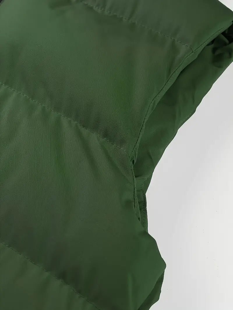 Men's Hooded Puffer Vest | Lightweight Insulation | Outdoor Layering Essential