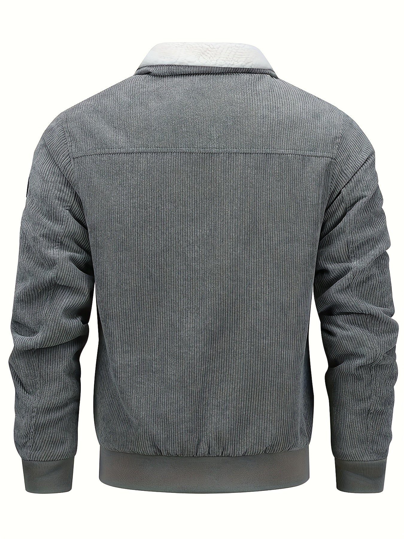 Men's Corduroy Sherpa Trucker Jacket | Lined Outerwear | Fall-to-Winter Layer