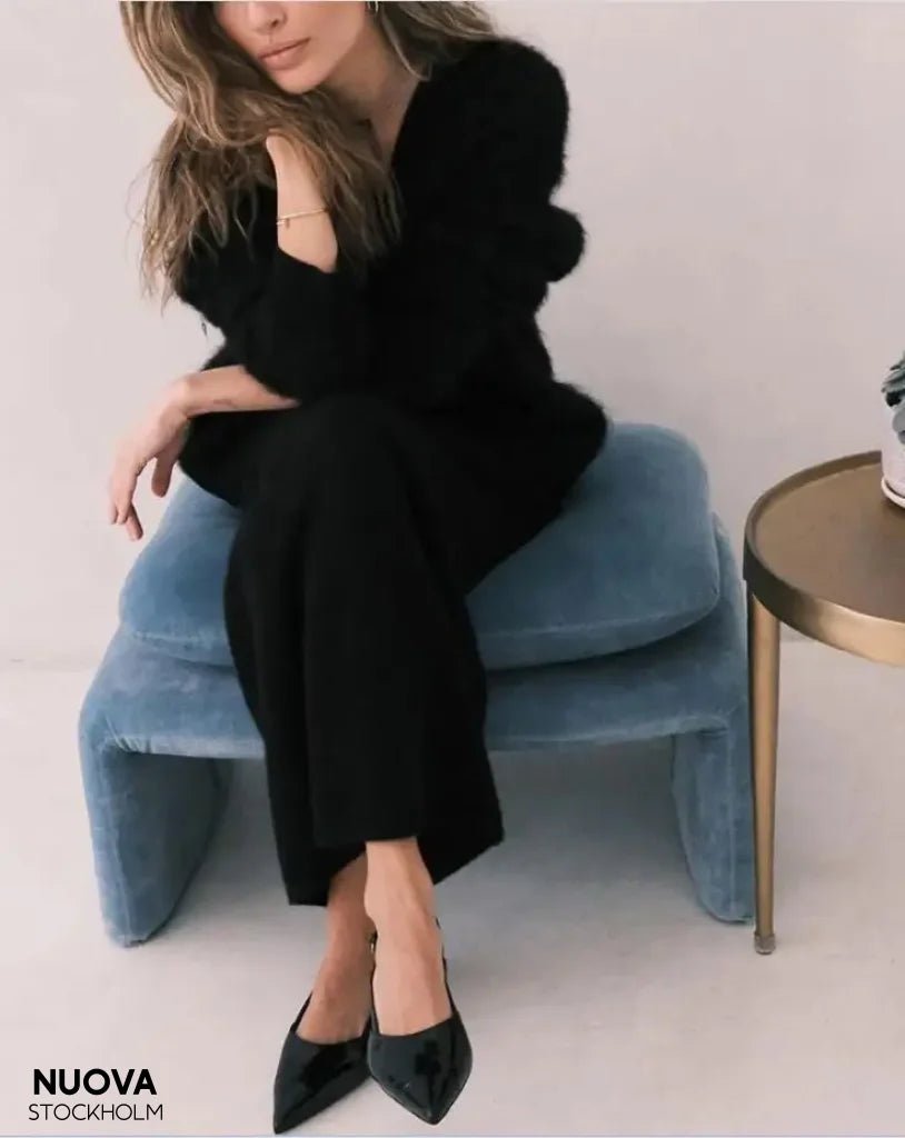 Relaxed Fit Cardigan | Plush Knit & Button Closure | Cosy Everyday Layer