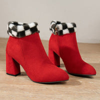 Plaid Red