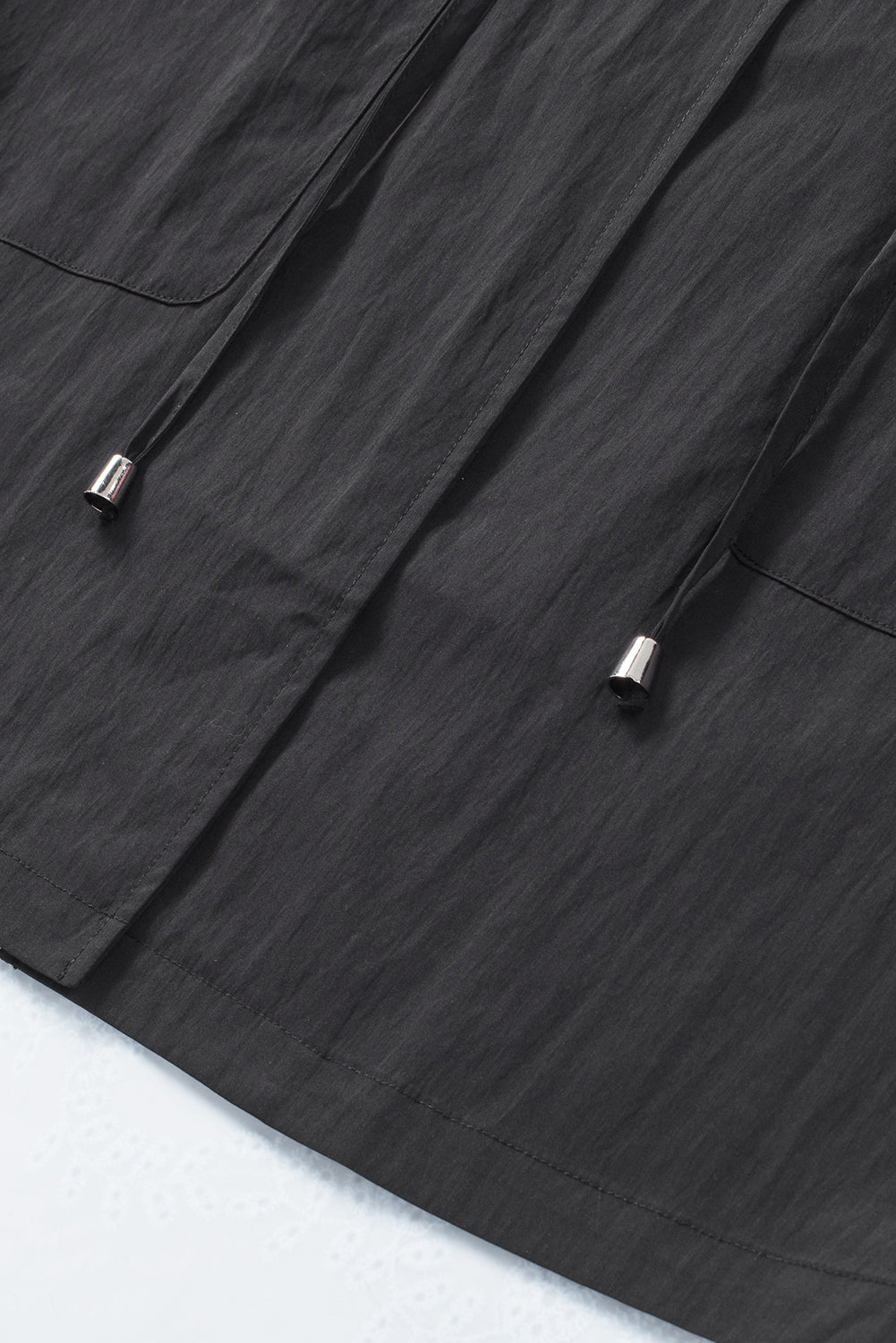 Lightweight Hooded Jacket | Water-Resistant | Adjustable Waist | Casual Layer