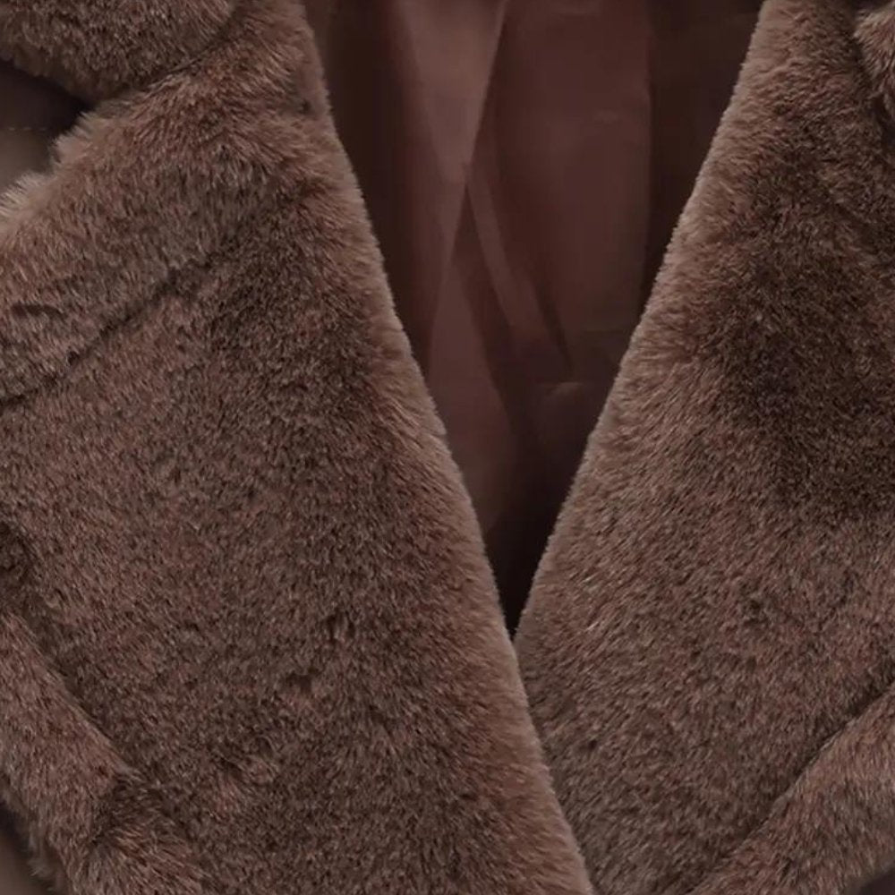 Faux Fur-Lined Puffer Vest | Adjustable Waist | Warm Layer | Casual Winter Wear