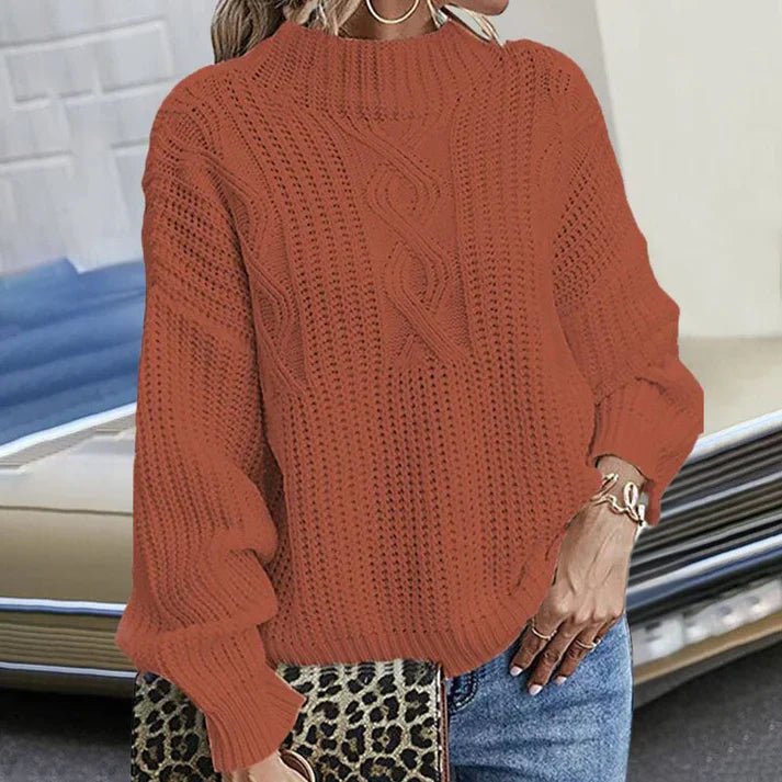 Chunky Cable-Knit Sweater | Relaxed Fit | Cozy Warmth | Fall & Winter Staple
