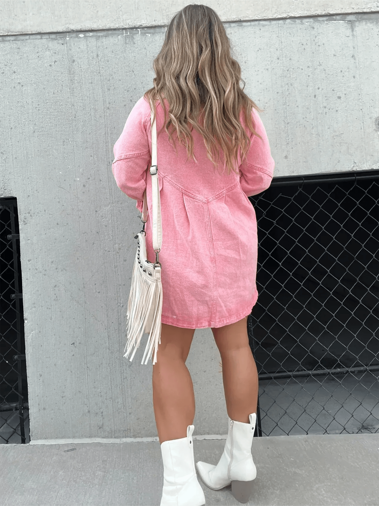 Casual Denim Shirt Dress | Button-Down & Relaxed Fit | Everyday Versatility