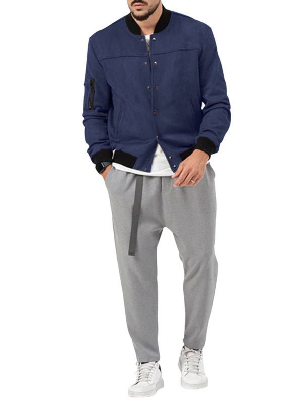 Classic Varsity Bomber Jacket | Lightweight Comfort | Casual Everyday Wear