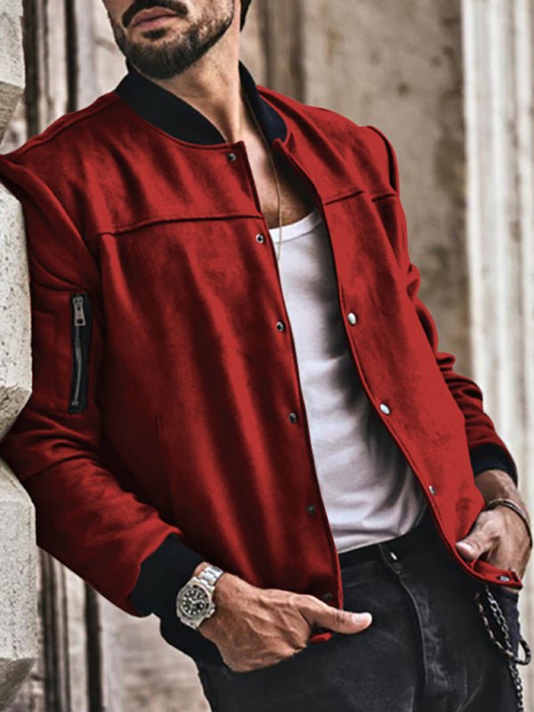 Classic Varsity Bomber Jacket | Lightweight Comfort | Casual Everyday Wear