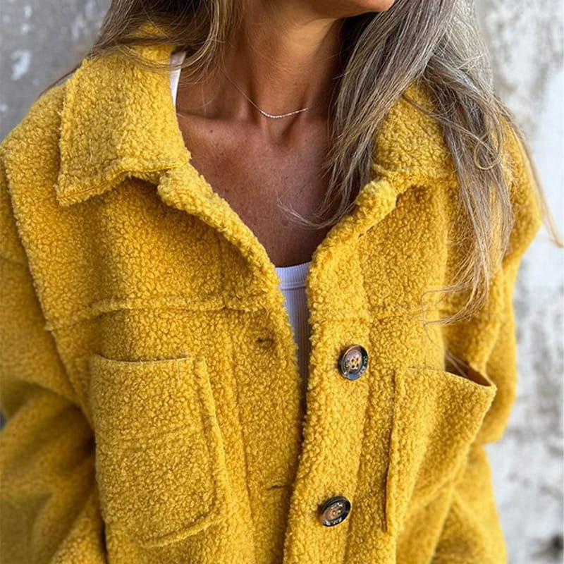 Oversized Fleece Jacket | Soft and Cozy | Button-Up Style