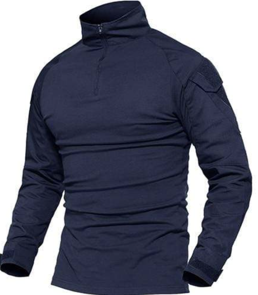 Men’s Tactical Quarter-Zip Pullover | Lightweight Training Top | Outdoor Activewear