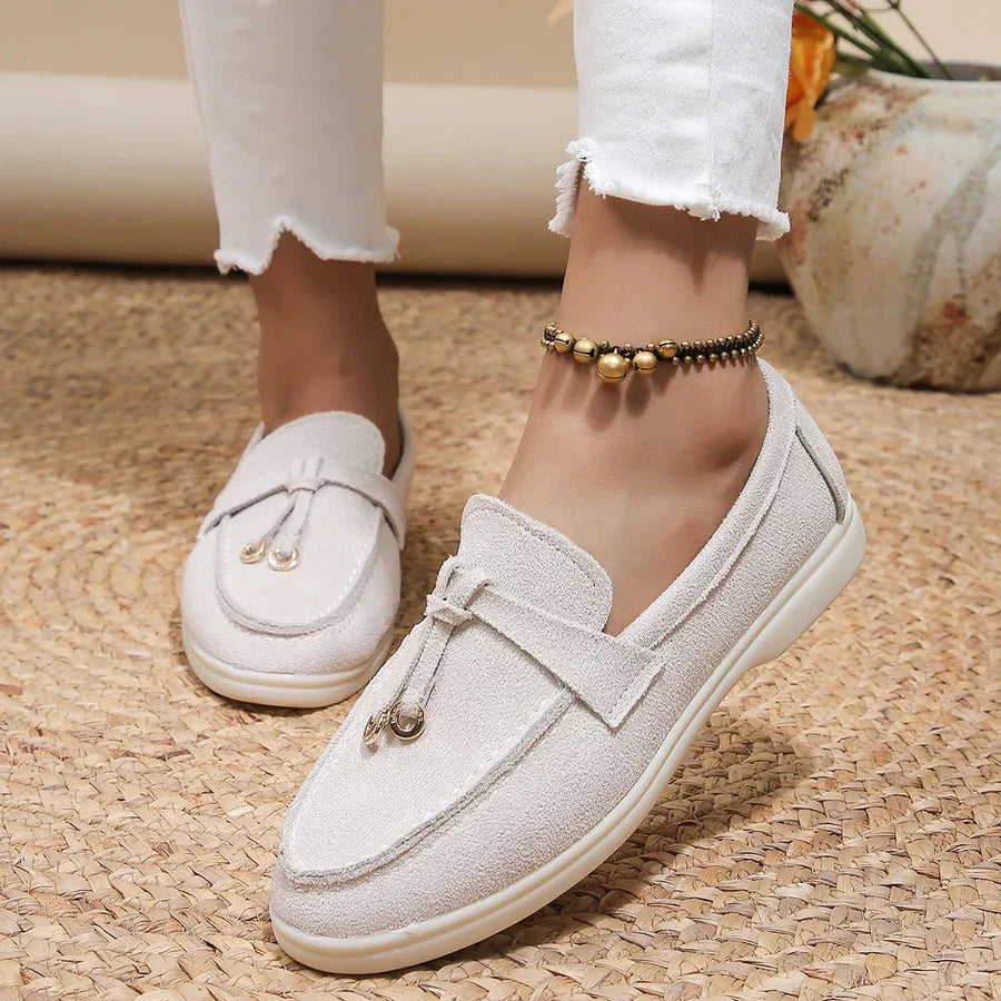 Slip-On Loafers | Textured Microsuede | Everyday Comfort Sole