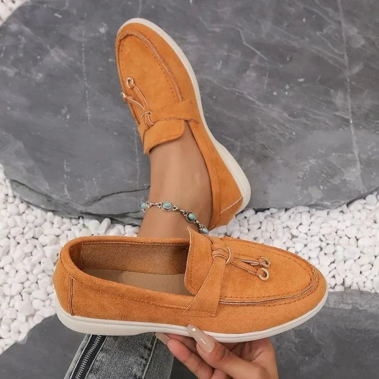 Slip-On Loafers | Textured Microsuede | Everyday Comfort Sole