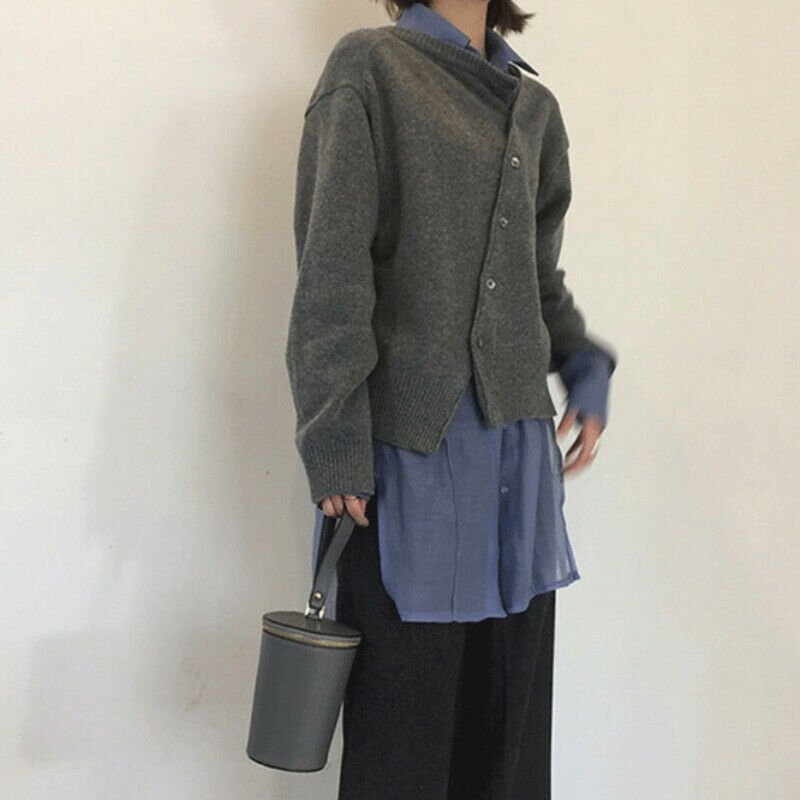 Classic Button-Up Cardigan | Soft Wool Blend | Relaxed Fit | Timeless Wardrobe Staple