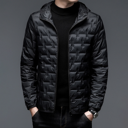 Men’s Lightweight Puffer Jacket | Packable Quilted Design | Water-Resistant Shell