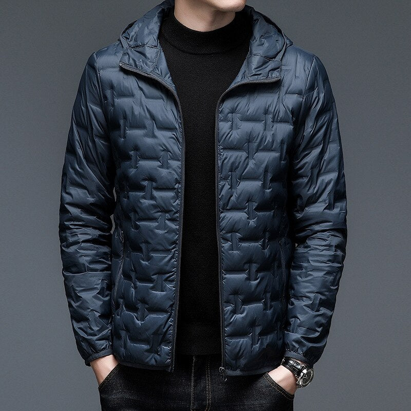 Men’s Lightweight Puffer Jacket | Packable Quilted Design | Water-Resistant Shell