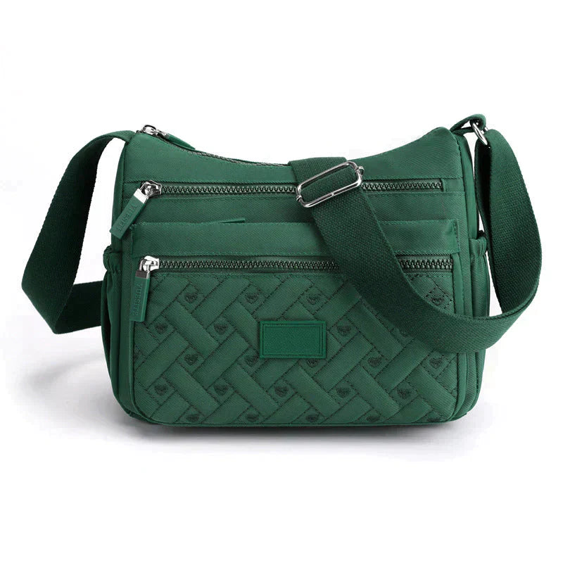 Textured Crossbody Shoulder Bag | Lightweight Casual Sling Purse | Everyday Hands-Free Style