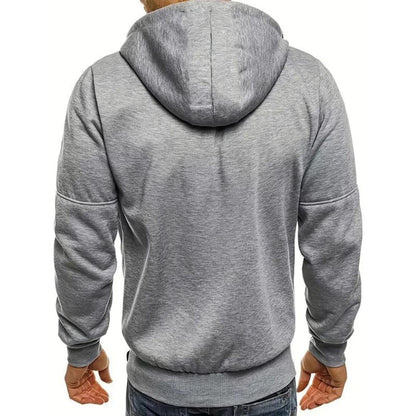 Men’s Full-Zip Hoodie | Tech Knit Fleece | Urban Layer with Zip Pockets