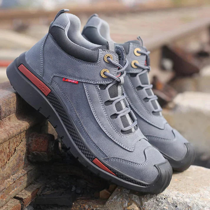 V-Sport | Suede Casual Walking Shoes | Lightweight Non-Slip Comfort Sneakers