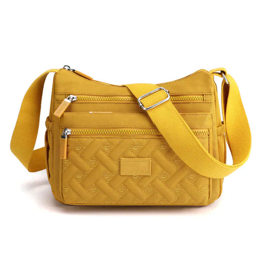 Textured Crossbody Shoulder Bag | Lightweight Casual Sling Purse | Everyday Hands-Free Style
