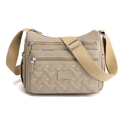 Textured Crossbody Shoulder Bag | Lightweight Casual Sling Purse | Everyday Hands-Free Style