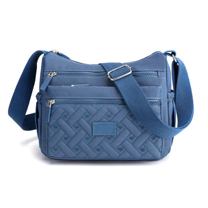 Textured Crossbody Shoulder Bag | Lightweight Casual Sling Purse | Everyday Hands-Free Style