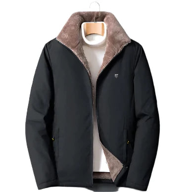 Men’s Sherpa-Lined Jacket | Warm Casual Zip-Up | Transitional Outerwear Canada