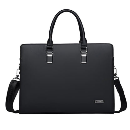 Men’s Leather Laptop Briefcase | Structured Work Bag | Professional Office Carry