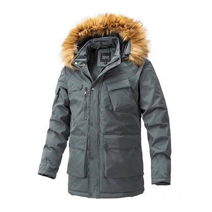Men’s Winter Parka | Faux Fur Hood | Waterproof & Insulated Outerwear