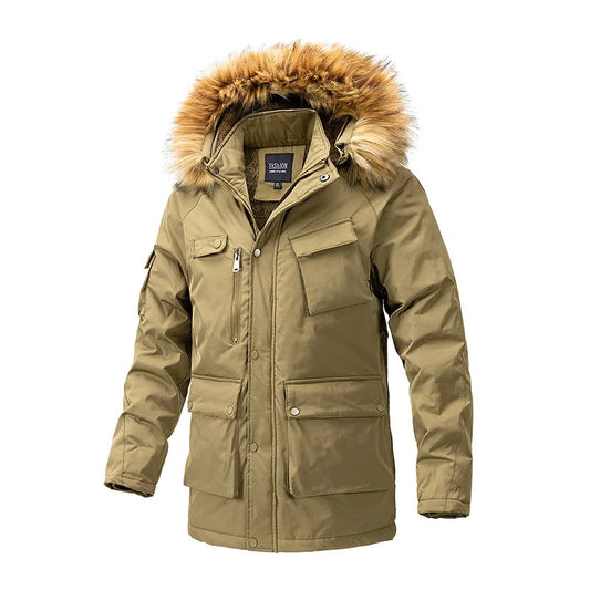 Men’s Winter Parka | Faux Fur Hood | Waterproof & Insulated Outerwear