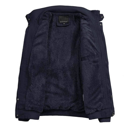 Men’s Sherpa-Lined Jacket | Fleece Interior | Midweight Fall Outerwear