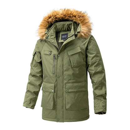 Men’s Winter Parka | Faux Fur Hood | Waterproof & Insulated Outerwear