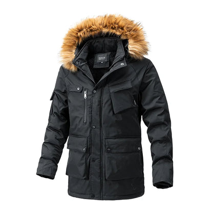 Men’s Winter Parka | Faux Fur Hood | Waterproof & Insulated Outerwear