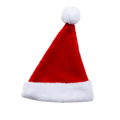 Classic Santa Hat | Plush Trim | Holiday Costume Accessory