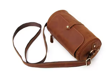 Vintage Leather Toiletry Bag | Men’s Travel Dopp Kit Canada