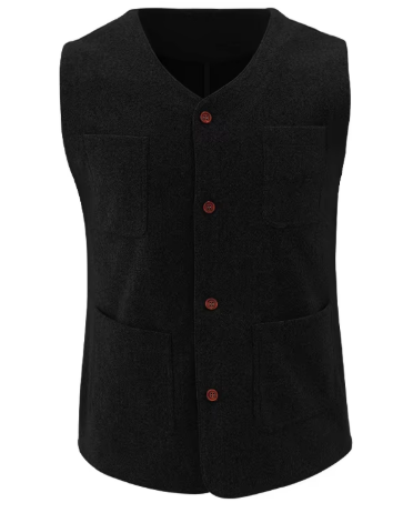 Men’s Classic Button Vest | Smart Layer | Tailored Fit