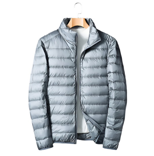 Men's Lightweight Puffer Jacket | Packable Insulated Outerwear | Transitional Fall Layer