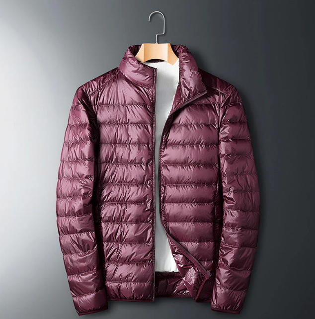Men's Lightweight Puffer Jacket | Packable Insulated Outerwear | Transitional Fall Layer